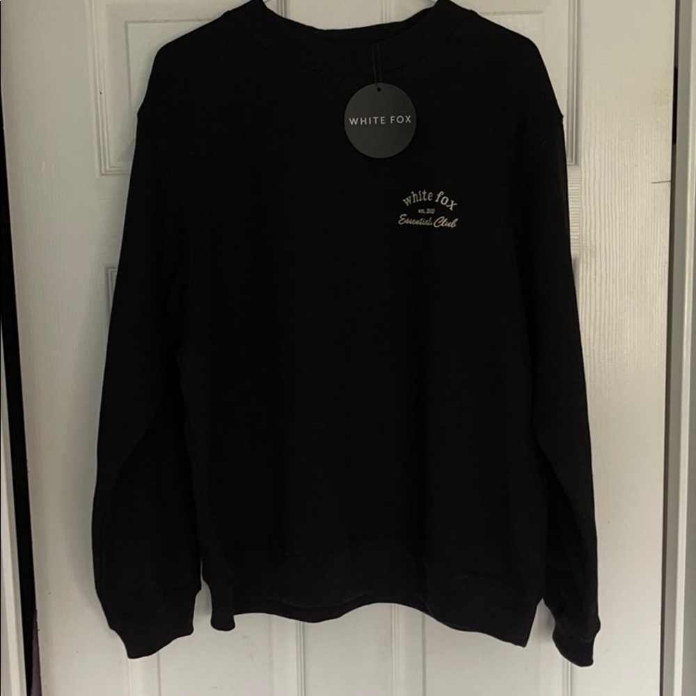 White Fox Boutique Oversized Sweatshirt!